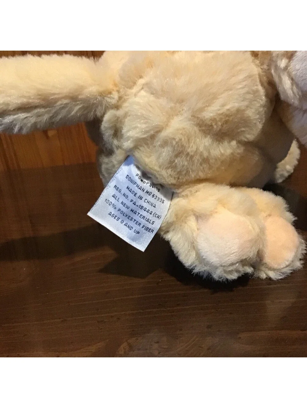 Chelsea Teddy Bear Plush Dog Subaru Collar Beige 9